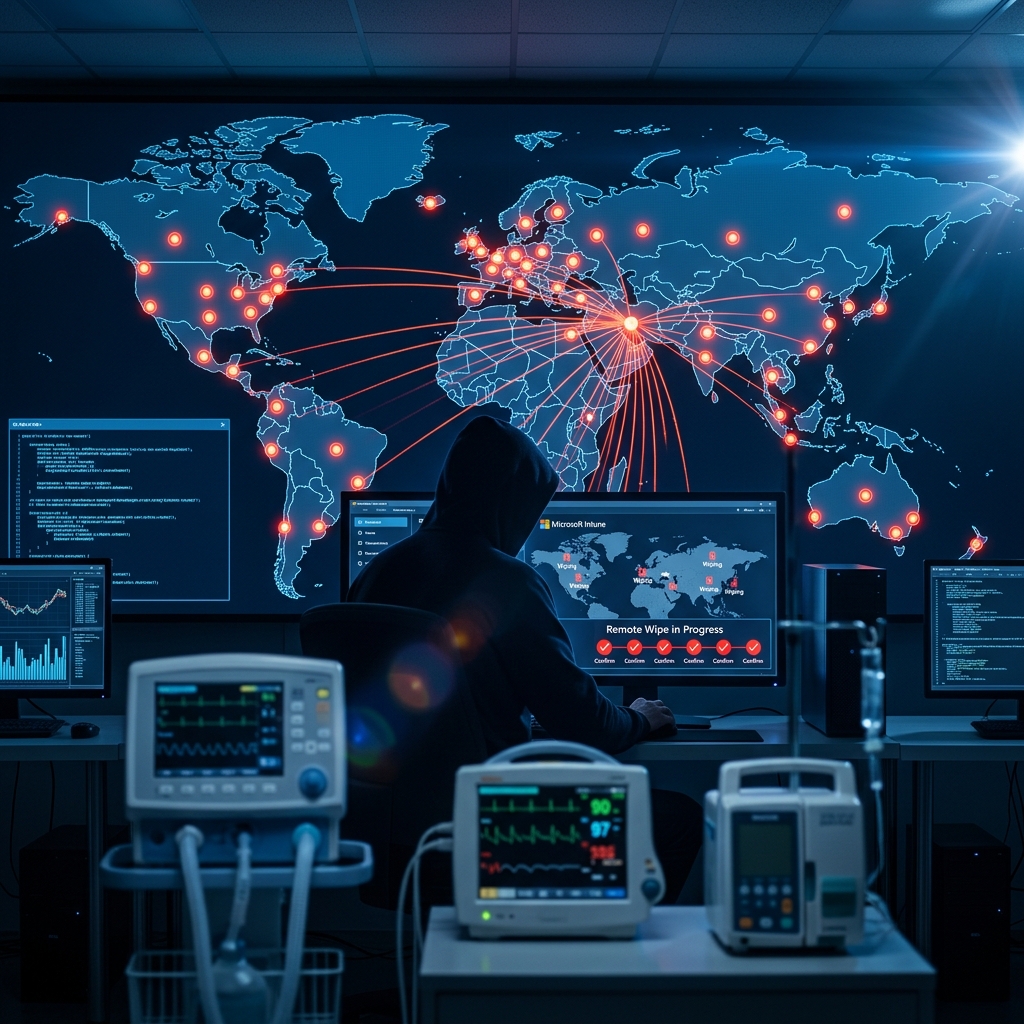 מתקפת Stryker: איך האקרים מחקו 200,000 מכשירים ב-79 מדינות — בלי נוזקה