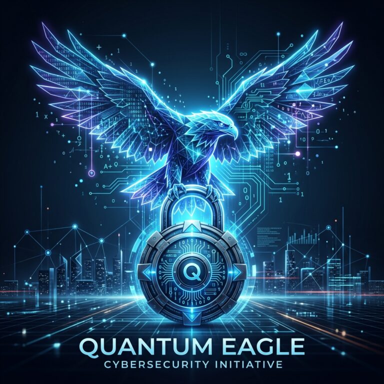 אילוסטרציית סייבר פוסט-קוונטית של יוזמת QuantumEAGLe